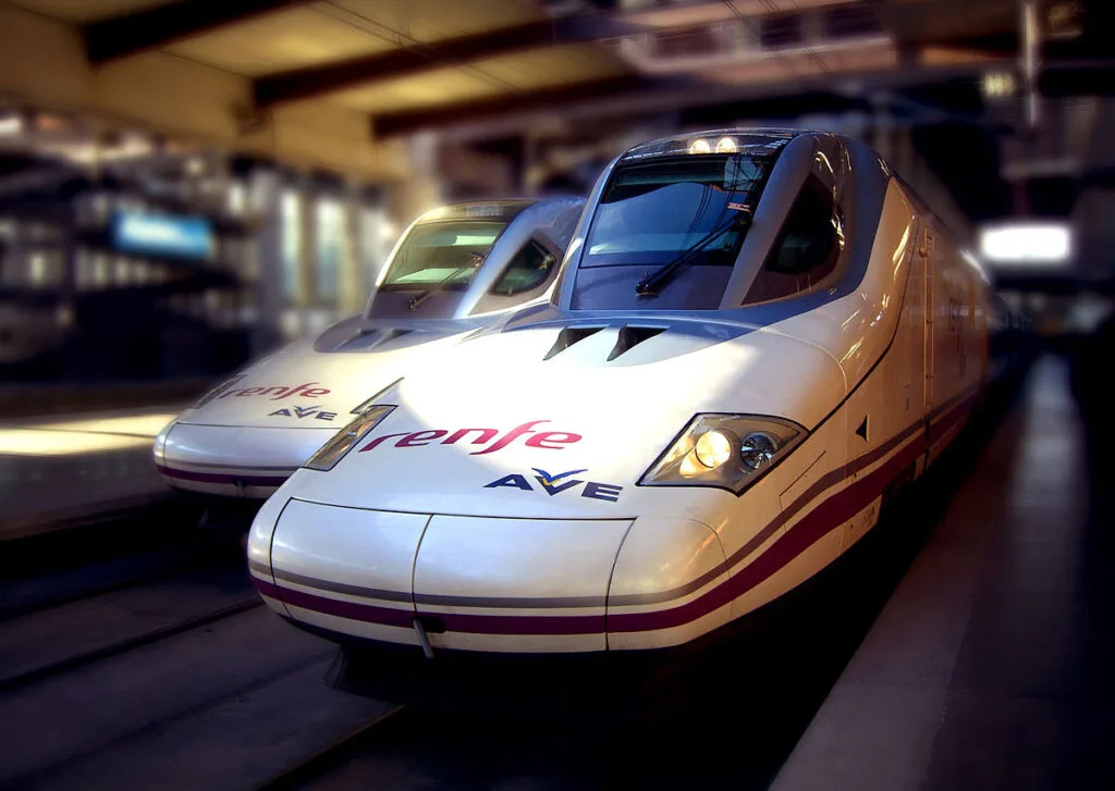 renfe train in spain