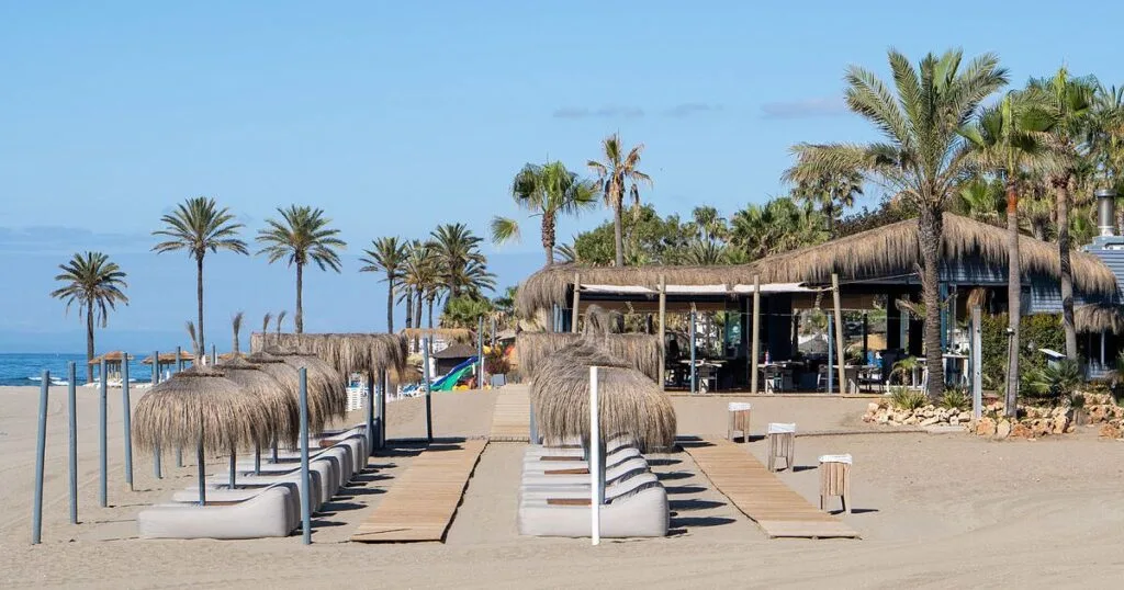 chiringuitos Marbella beach