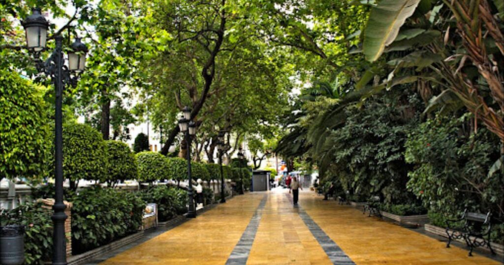 La Alameda park in Marbella