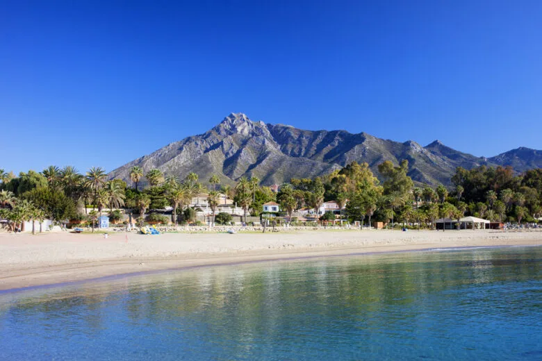 a view of Marbella weather