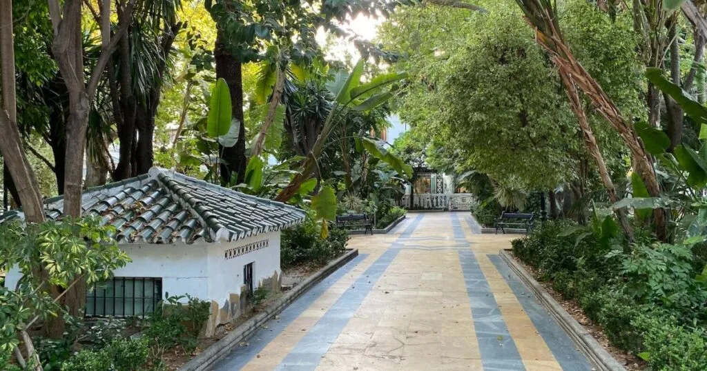 Alameda Park in Marbella old Town