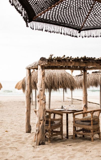 Lunch on Marbella beach