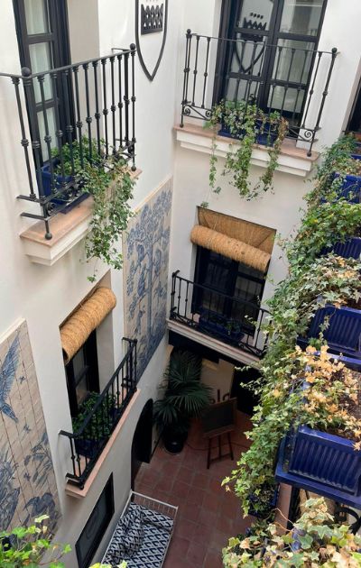 Narrow streets in Marbella