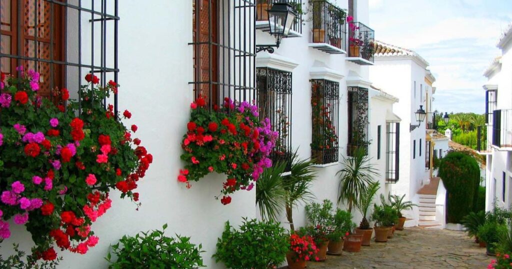 Whitewashed buildings and Andalusian charm