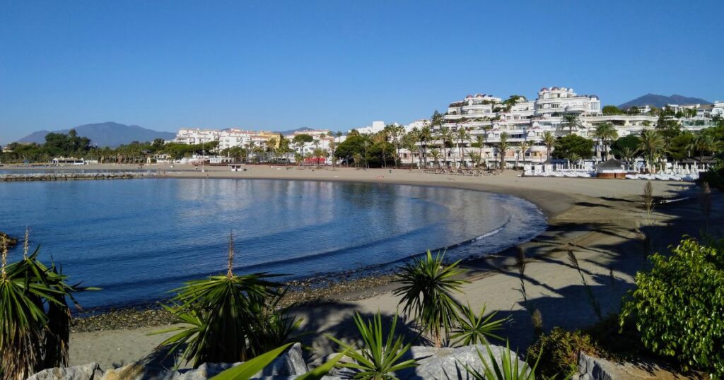 Nueva Andalucía coast in Marbella