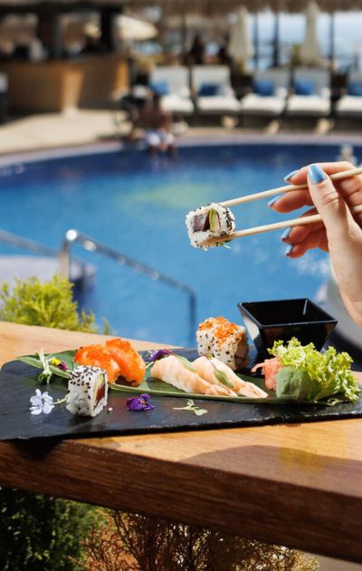 La Sala by the Sea sushi, Marbella Beach Club