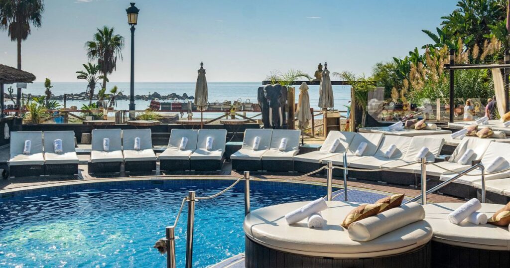 La Sala by the Sea Pool, Marbella Beach Club