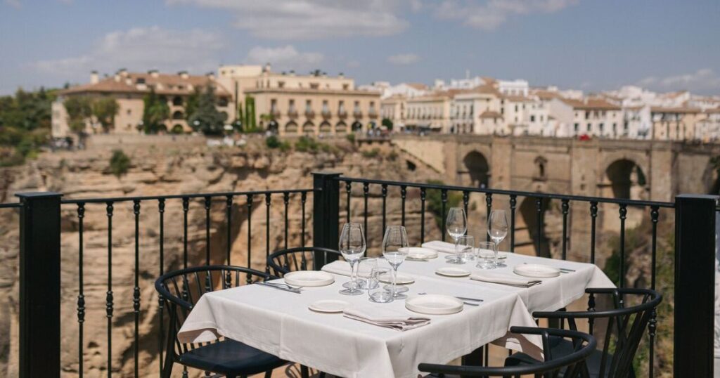 Restaurant with views in Ronda, Málaga