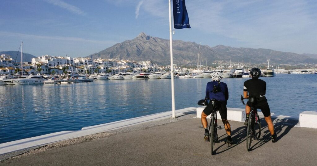 Cycling Routes Marbella, Puerto Banús, Spain