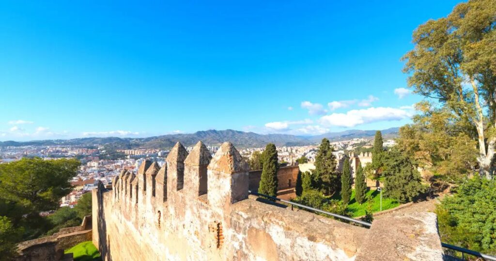 Gibralfaro castle in Málaga during a Marbella to Málaga day trip