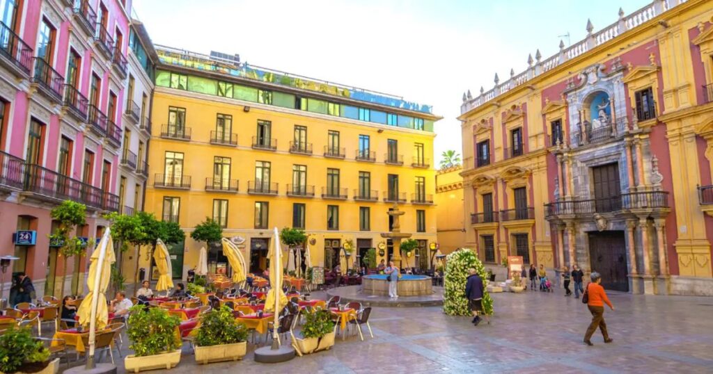 Old Town in Málaga during a Marbella to Málaga day trip